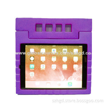 Leather tablet PC case for iPad 5, factory price and high quality, customized colors allowed
